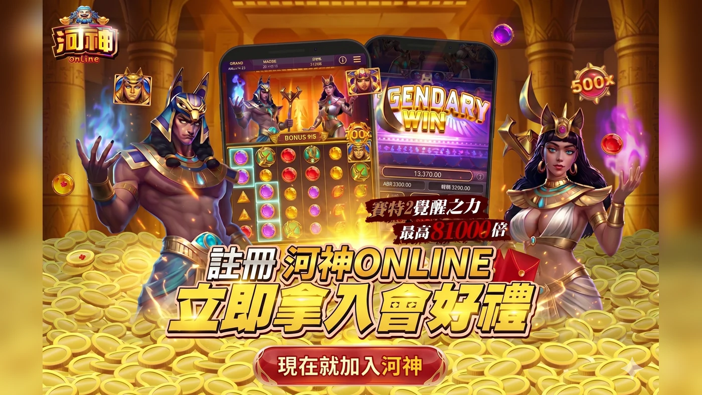 賽特2覺醒之力註冊河神ONLINE立即拿入會好禮